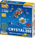 LaQ Crystal 200 | 200 Pieces | 2 Models | Age 5+ | Creative, Educational Construction Toy Block | Made in Japan...