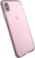 Speck Products Compatible Phone Case for Apple iPhone Xs Max, Presidio Clear + Glitter Case, Bella Pink with Gold Glitter/Bella Pink...
