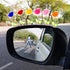 Roses Car Dashboard Decorations, 6 Pcs Mini Paste Shaking Head Floewr Car Mirror Dashboard Decor for Car Interior Home Office Desk Decoration...