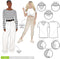 Style Arc Sewing Pattern - The Ellis Knit T (Sizes 10-22)...