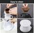 Segarty Pour Over Coffee Dripper, 1 Set White Collapsible Silicone Coffee Dripper with Storage Bag, Reusable Cone Coffee Filter Drip Holder, Singl...