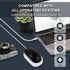 Mouse Jiggler, Undetectable Mouse Mover Shaker Simulator for Computer Laptop Awakening, Keeps PC Active, No Software, Driver-Free with USB C to US...