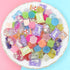 50 Pcs Jelly Sugar Soft Candy Slime Charms Easter DIY Craft Making Resin Jewery Making Kit, Resin Flatback Slime Beads Making Supplies for DIY Scr...