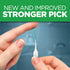 GUM Soft-Picks Original, Easy to Use Dental Picks for Teeth Cleaning and Gum Health, Disposable Interdental Brushes with Convenient Carry Case, De...