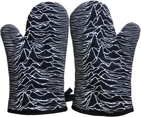 Joy Division Oven Gloves (Pair of Mitts)...