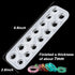 Resin Ring Molds Silicone, Silicone for Epoxy Resin, 14 Sizes with Round and Rhombic Faces Making Rings, Earrings, Pendants, Crafts Christmas Gift...