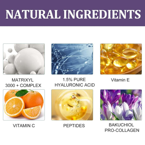 KleenYou Bakuchiol Retinol Alternative, Bakuchiol and Peptides, Face Serum for Pores, Aging Skin Care, Fine Lines, Redness, Plant-based, Vegan, Cr...