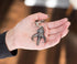Star Wars Mandalorian Mythosaur Logo Car & Backpack Keychain Ring - Awesome & Heavy Duty 3D Flat Back Metal Key Holder Organizer - Cool Collectibl...