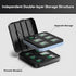 SD Card Holder Waterproof, Yottamaster 28 Slots Memory Card Case Holder with Labels for 6 SD Cards and 22 TF Cards Protective Case Anti-shock Memo...