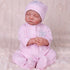 Aori Reborn Baby Dolls Clothes 20 inch Pink Outfit Accessories for 17-20 Inch Reborn Doll Newborn Girl...