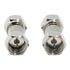 Male to Male Coax Connector, 2 Pack 75 Ohm F Type RG6 Coaxial Cable Adapter, Cable Extension Coupler for TV, Antenna, Splitter, Amplifier...