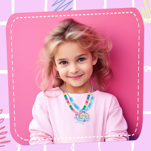 aowenxi Toys for 4 Year Old Girls, Jewelry Making Kit for Girls 4-6 Cute Unicorns Gifts for 4 5 6 Year Old Girls Crafts...