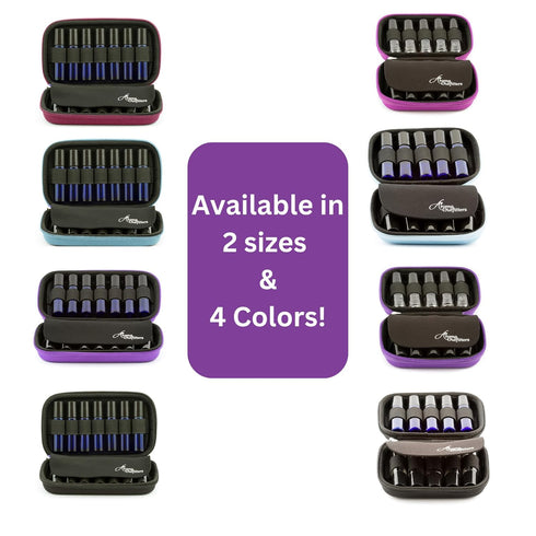 Aroma Outfitters Essential Oil Carrying Case. Premium Storage Protection & Organizer for Roller Bottles. Carry Case Protects up to 14 Roller Balls...