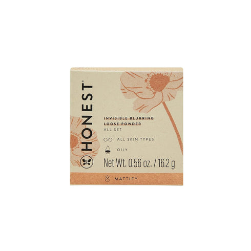 Honest Beauty Talc-Free Translucent Loose Setting Powder | Invisible, Matte Finish | EWG Verified, Vegan + Cruelty Free | .56 oz...