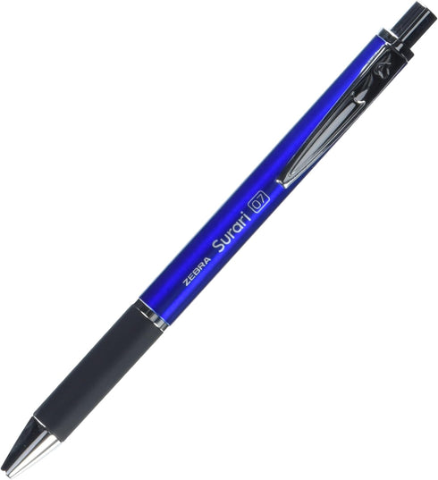 ZEBRA Emulsion Ink Ballpoint Pen Surari 300 0.7mm Point, Blue Body (BA38-BL)...