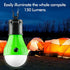 FLY2SKY Tent Lamp 4 Packs Portable LED Tent Lights Clip Hook Hurricane Emergency Lights LED Camping Lights Bulb Camping Lanterns Camping Equipment...