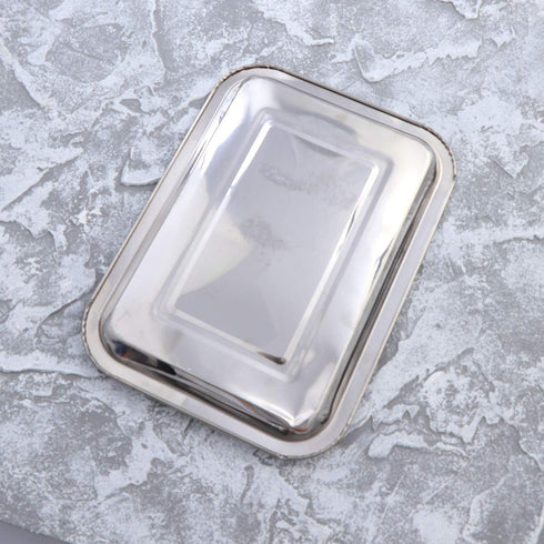 UKCOCO Wax Dissection Tray - Stainless Steel Dissecting Tray Biological Laboratory Equipment for Junior Senior School (18x25cm)...