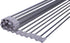 Roll up Dish Drying Rack Over The Sink Drying Rack Silicone kitchenware Folding draining Dish Rack SUS304 Stainless Steel 17.7inx13.75in (Grey)...
