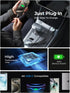LISEN 65W USB C Car Charger Adapter Fast Charging 5Ft 30W USB C Coiled Cable fit iPhone 15 Charger Fast Charging Car Charger Type C,PD&QC3.0 Car C...