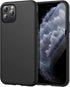 JETech Silicone Case for iPhone 11 Pro Max 6.5-Inch, Silky-Soft Touch Full-Body Protective Phone Case, Shockproof Cover with Microfiber Lining (Bl...