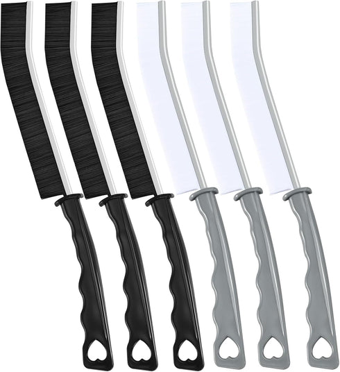 Crevice Cleaning Brush Hard Bristle Gap Cleaning Brush Window Groove Brush Clean the Narrow Corners Crevice Cleaning Tools for Kitchen Home Bathro...