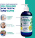 Ayurvedic Nano Hydroxyapatite Oil Pulling for Teeth and Gum | Refreshing Cinnamon and Mint Flavored Organic Mouthwash Oral Rinse | Teeth Whitening...