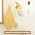 SEMAXE Yellow Hand Towels for Bathroom, 100% Cotton Towels with Hanging Loops, Hotel Spa Quality Absorbent Towels, 27" L x 16" W, 4 Piece Hand Tow...