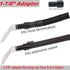 Universal Work with All Shop Vacs with 2-1/2" & 1-7/8" &1-1/4" Adapters Extractor Attachment for Upholstery & Carpet Cleaning & Auto Detailing, Ex...