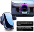 1 PC Car Mobile Phone Holder, 360-degree Rotation Intelligent Gravity Sensing Design Telescopic Spiral Clip A/C Outlet Navigation Holder, Auxiliar...