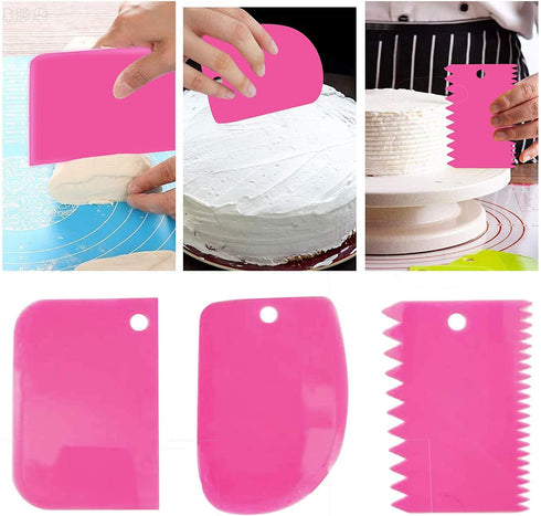 Silicone Icing Piping Bag,Reusable Cream Pastry Bag and 14× Stainless Steel Nozzle Set DIY Cake Decorating Tool(14×Nozzle, 2×Icing Cream Pastry Ba...