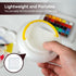 3Pcs Collapsible Paint Brush Washer, Portable Paint Brush Holder Plastic Reusable Samll Collapsible Washing Bucket for Watercolor Painting(M)...