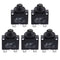 3 Amps Thermal Circuit Breakers, 125/250V AC 32V DC Push Button Manual Reset Overload Protector Circuit Breaker Switch 3A 5 Pack...