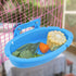 Bird Bath for Cage- Small Tub Bowl for Hang Inside Cage Birdbath Shower for Parrot/Parakeets/Cockatiels/Canary/Budgerigar (Blue)...