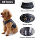 SILD Pet Clothes Dog Jeans Jacket Cool Blue Denim Coat Small Medium Dogs Lapel Vests Classic Hoodies Puppy Blue Vintage Washed Clothes (XS, Black)...