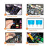 Nilight - 50016R 120 pcs Standard Fuse Assortment kit – 5, 7.5, 10, 15, 20, 25, 30 AMP – Regular APR/ATO (Open)/ATC Blade Fuses for Cars, Trucks, ...