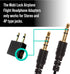 Gold Plated Airplane Flight Headphone Adapters (Pack of 2) | Allows you to use your Earphones with all In-Flight Media Systems | This Enables Grea...