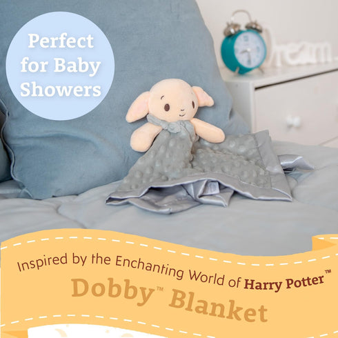 KIDS PREFERRED Harry Potter 12 Inch Dobby Baby Lovey Security Blanket Snuggle Toy Stuffed Animal for Newborn Infants and Babies...