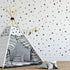 174pcs Mixed Size Star Wall Stickers Home Decor Bedroom Removable Nursery Wall Decals Kids DIY Art Decal JW343 (Black)...