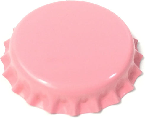 RUTICH 100 PCS Crown Bottle CaPs Decorative Bottle Cap Both Sideds Printed for Hair Bows, DIY Pendants or Craft ScraPbooks Pink…...