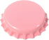 RUTICH 100 PCS Crown Bottle CaPs Decorative Bottle Cap Both Sideds Printed for Hair Bows, DIY Pendants or Craft ScraPbooks Pink…...