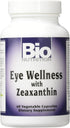 Bio Nutrition Eye Wellness 60 Vegetarian Capsules | Zeaxanthin | 60 Servings per Bottle | Supports Eye and Vision Health | Vitamin A & Zinc...
