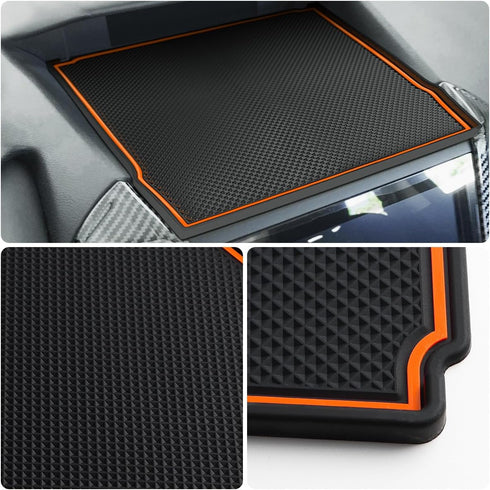 Auovo Dashboard Mats for Subaru Forester Accessories 2019-2024/ Crosstrek 2018-2023 / Impreza 2018-2023 Car Interior Silicone Material Dash Pad Li...