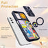 for Samsung Galaxy A14 5G Case, Cute Stylish Designer Galaxy A14 5G Phone Cases with Slide Camera Cover + Ring Holder,Positive Slim Protective Sho...
