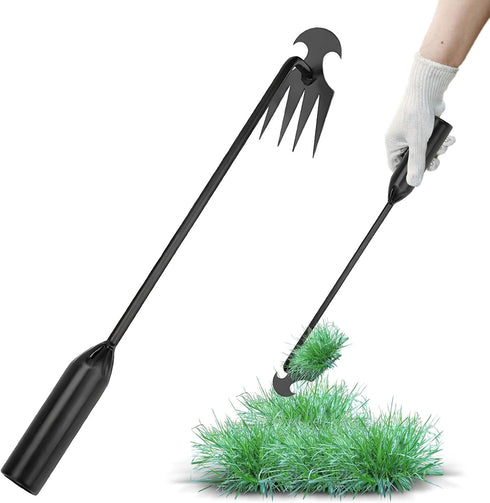 2 Pack Weed Puller Tools, Garden and Yard Weeder, Uprooting Tool, Hand Weeder Tool, Stainless Steel Material (40cm)...