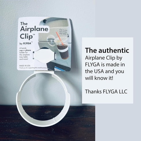 Airplane Drink or Phone Holder Travel Accessory (Blue)......