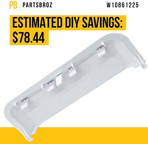 Dryer Door Handle Whirlpool Maytag Amana W10861225 Replacement Wed49stbw1 Wed5000dw2 Medx655dw1 Wed4815ew1 Ned4655ew1 Medc215ew1 Wed7300dw1 Ngd4655ew2 Medc465hw0 Ned4705ew1 Ngd4655ew1 Red4516fw0