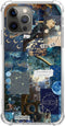 Aesthetic Celestial Sun and Moon Collage Case for iPhone 14 Pro Max, Cool Dark Blue Collage Case Compatible with iPhone 14 Pro Max for Girls Boys ...