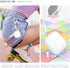 AirPods 3rd Generation Case Cover with Cleaning Kit, Full Drop Protection Cover with Lanyard, Youthful Macaroon Color for Airpods 3rd Generation C...