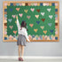 Boho Heart Bulletin Decor Classroom Bulletin Board Decoration Set Heart Hand Paper Cutouts for Classroom Office Home Wall Party Supplies, 52 Pcs...
