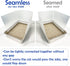 3 Pcs Connectable Cat Litter Box Pee Shields High Side Easy Cleaning Anti-Splashing Litter Pan Shield - Litter Box Not Included Medium...
